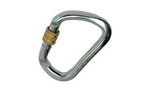 B-safe karabiner steel screwgate-0