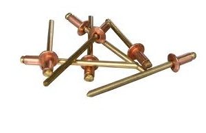 POP RIVET COPPER 4-4 PKT100-0